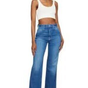 Frame Le Jane Crop High Rise  5 Pocket Zip Up Jeans Size 24